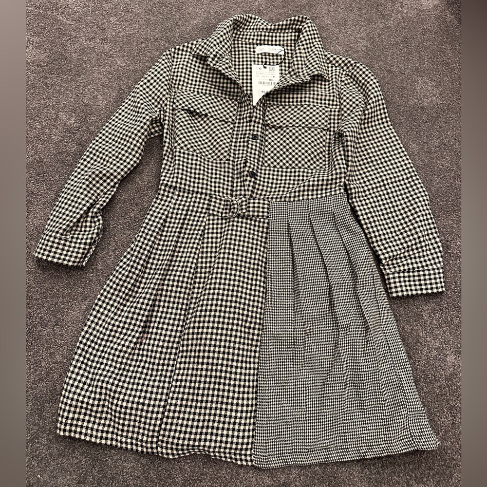 Zara Girls Shirt Dress NWT 11-12